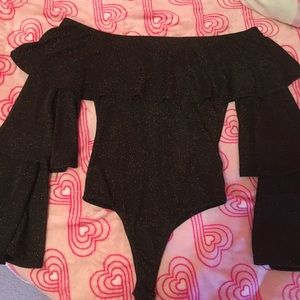 glitter bodysuit